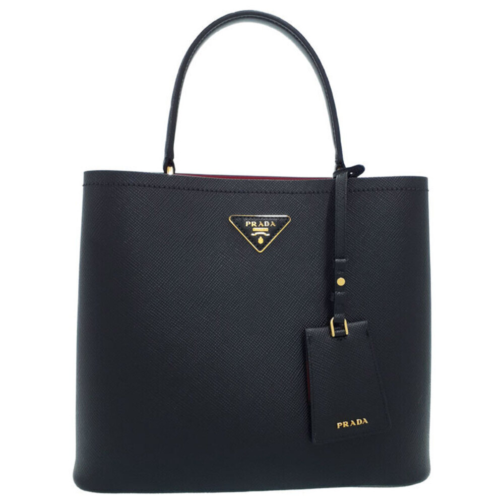 Prada Panier Saffiano Leather Handbag